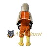 Brown Bird Mascot Costume