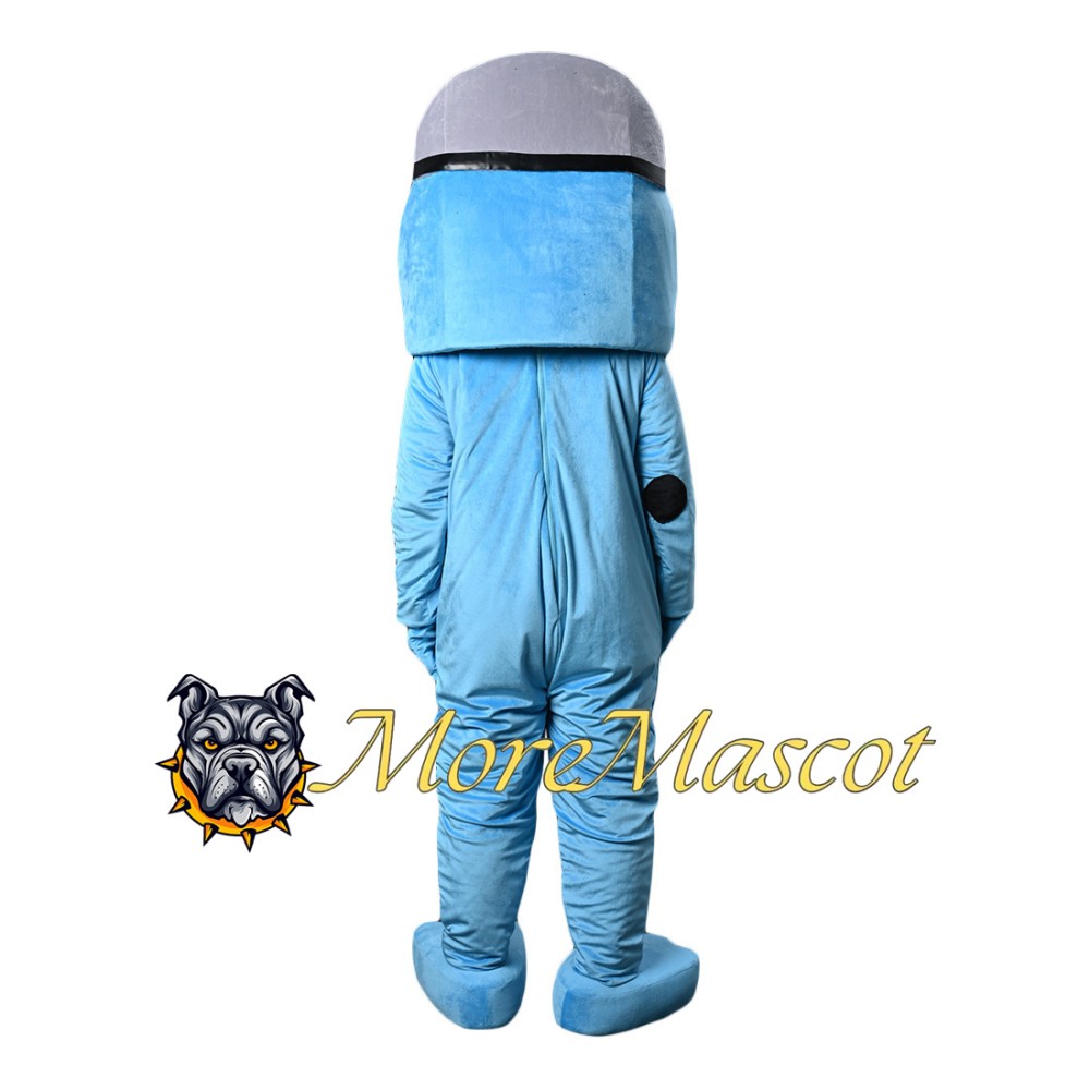 Blue Frog Mascot Costume