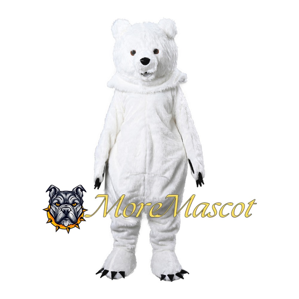 Polar Bear Mascot Costume