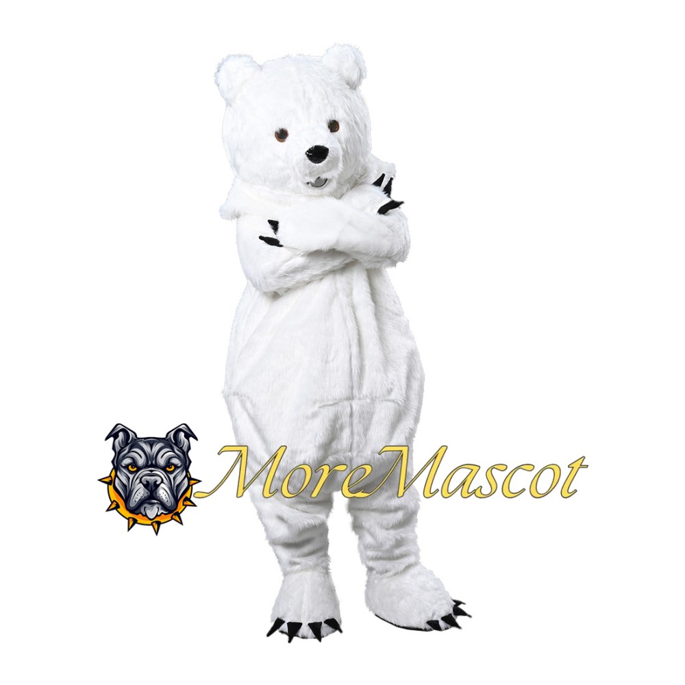 Polar Bear Mascot Costume