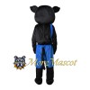Black Pig Mascot Costume