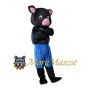 Black Pig Mascot Costume