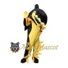 Yellow Black Shark Mascot Costume