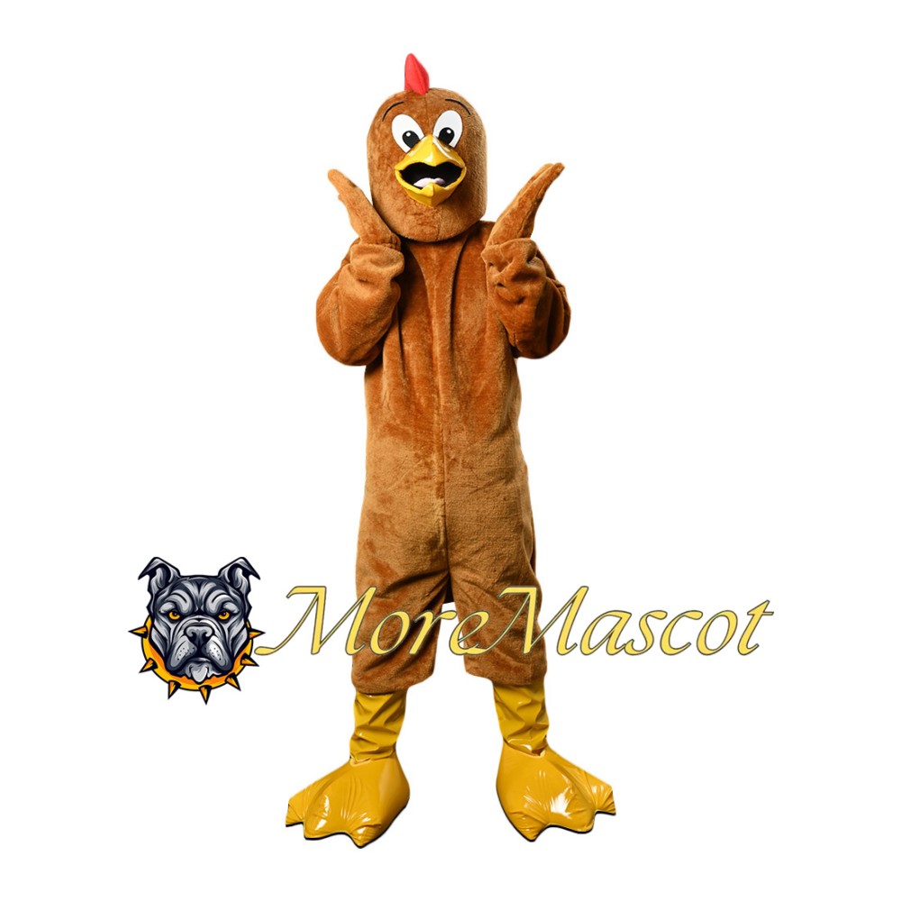 Brown Bird Mascot Costume