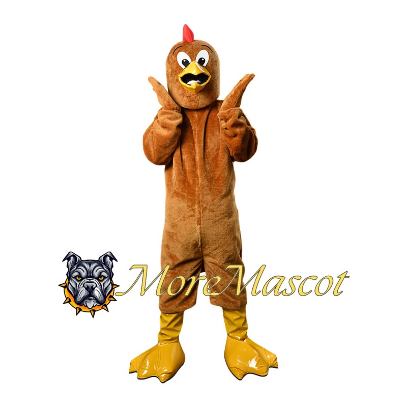 Brown Bird Mascot Costume