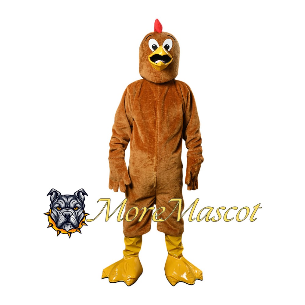 Brown Bird Mascot Costume