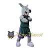 Muscular Bulldog Mascot Costume