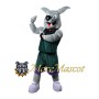 Muscular Bulldog Mascot Costume