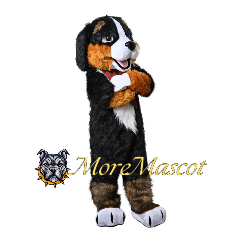 Black Pet Dog Mascot Costume