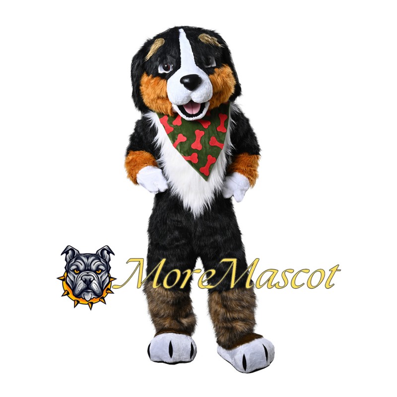 Black Pet Dog Mascot Costume