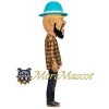 Bearded Man Mascot Costume