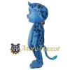 Blue Alien Mascot Costume