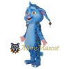 Blue Alien Mascot Costume