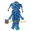 Blue Alien Mascot Costume