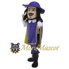 Purple Knight Mascot Costume