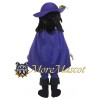 Purple Knight Mascot Costume