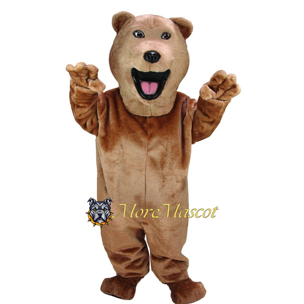 Happy Polar Bear Mascot Costume