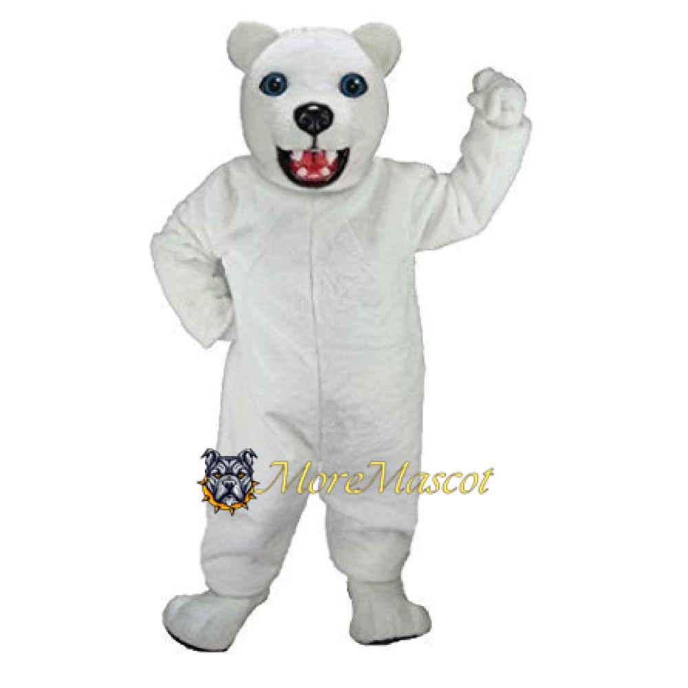 White Bear Mascot Costume