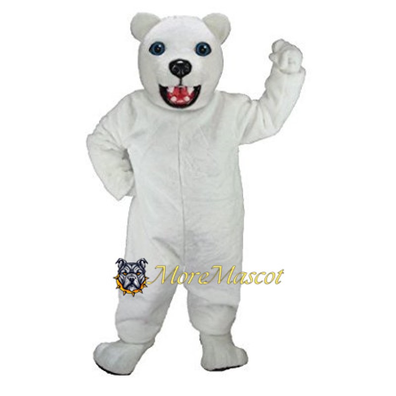 White Bear Mascot Costume