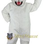 White Bear Mascot Costume