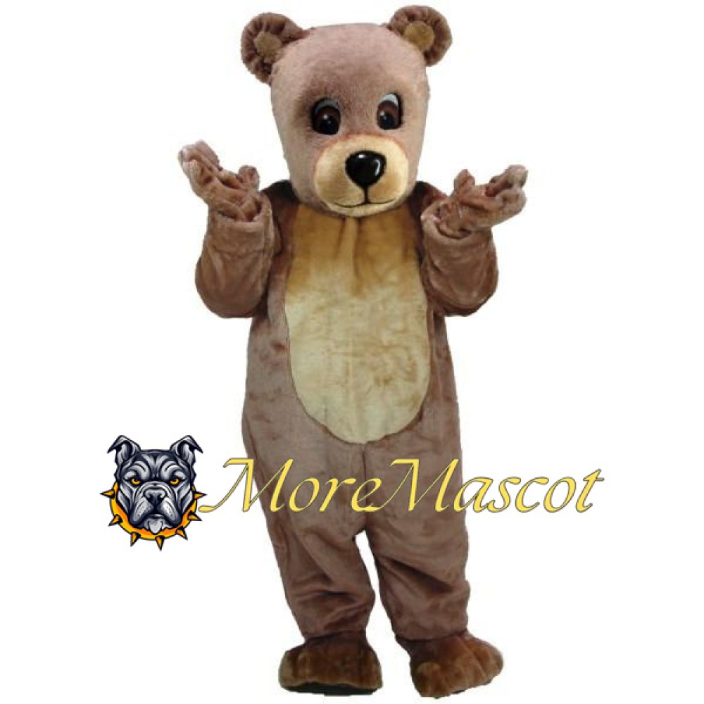 Adult Brown Bear Mascot Costume
