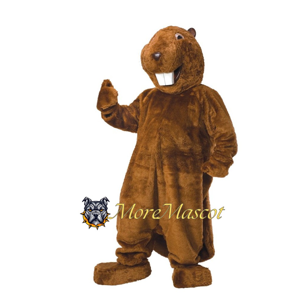 Beaver Mascot Adult Costume