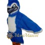 Blue Falcon Mascot Costume