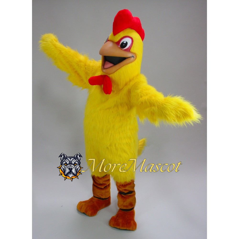 Yellow Chicken Mascot Costume