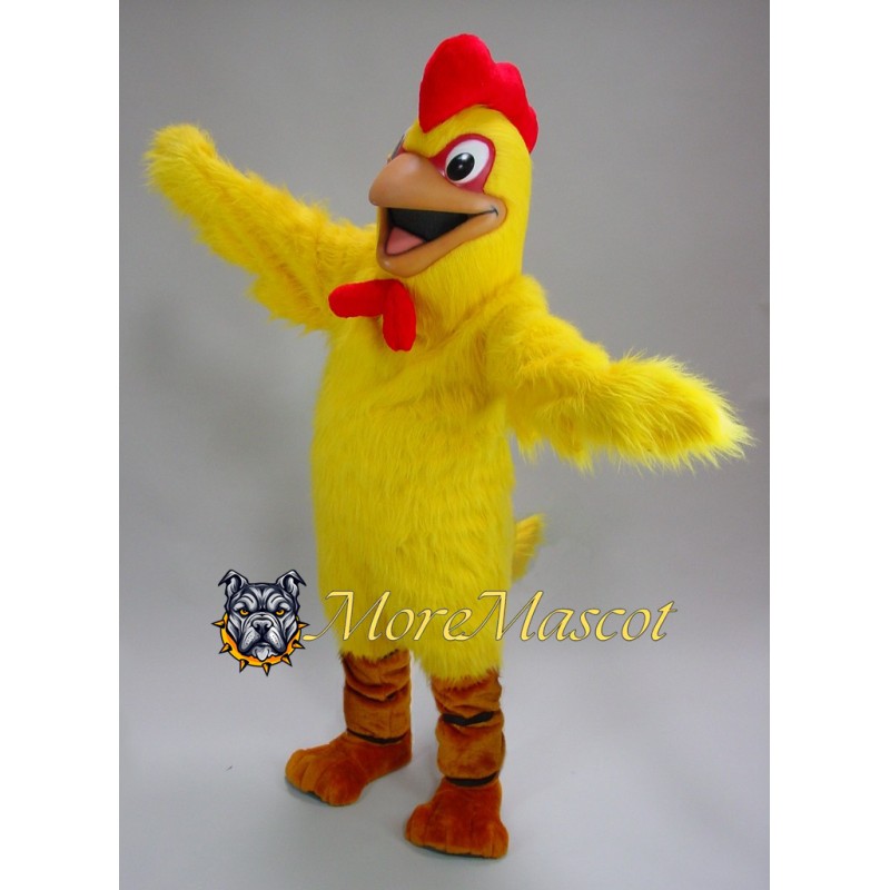 Yellow Chicken Mascot Costume