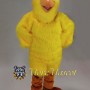 Yellow Chicken Mascot Adult Costume