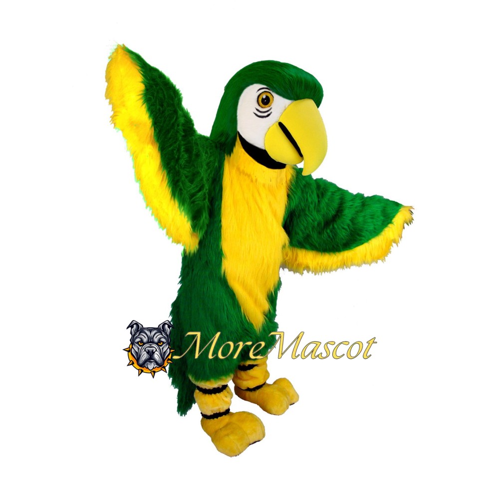 Green Falcon Mascot Costume