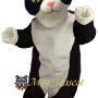 Black White Cat Mascot Costume