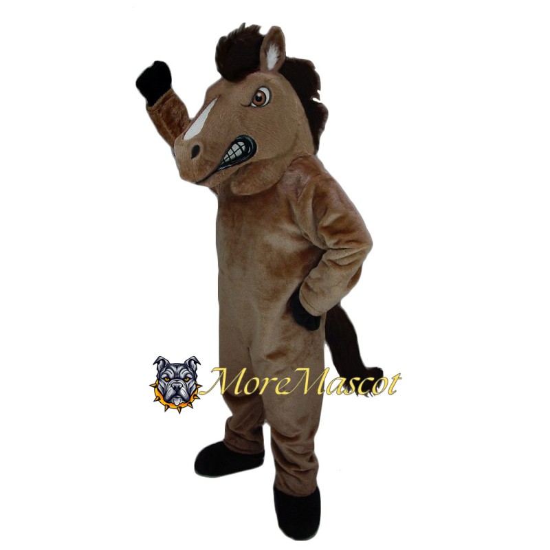 Brown Horse Mascot Costume