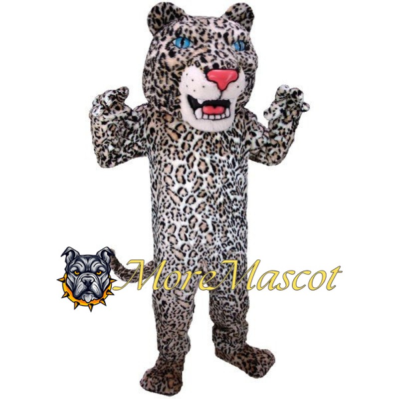 Snow Leopard Fursuit Mascot Costume