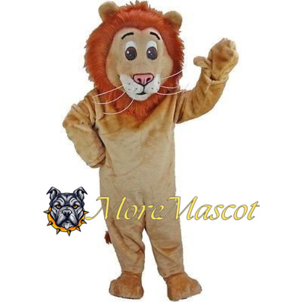 Soft Lion Mascot Costume