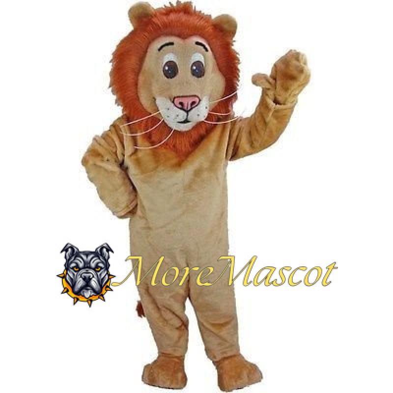 Soft Lion Mascot Costume