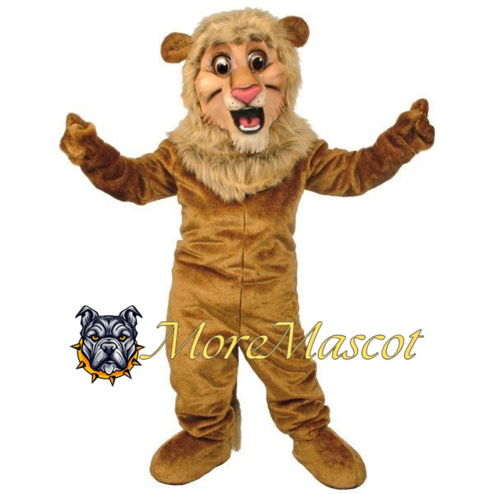Lion Mascot Adult Costume