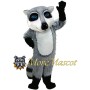 Grey Raccoon Mascot Costume