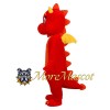 Red Dragon Mascot Costume