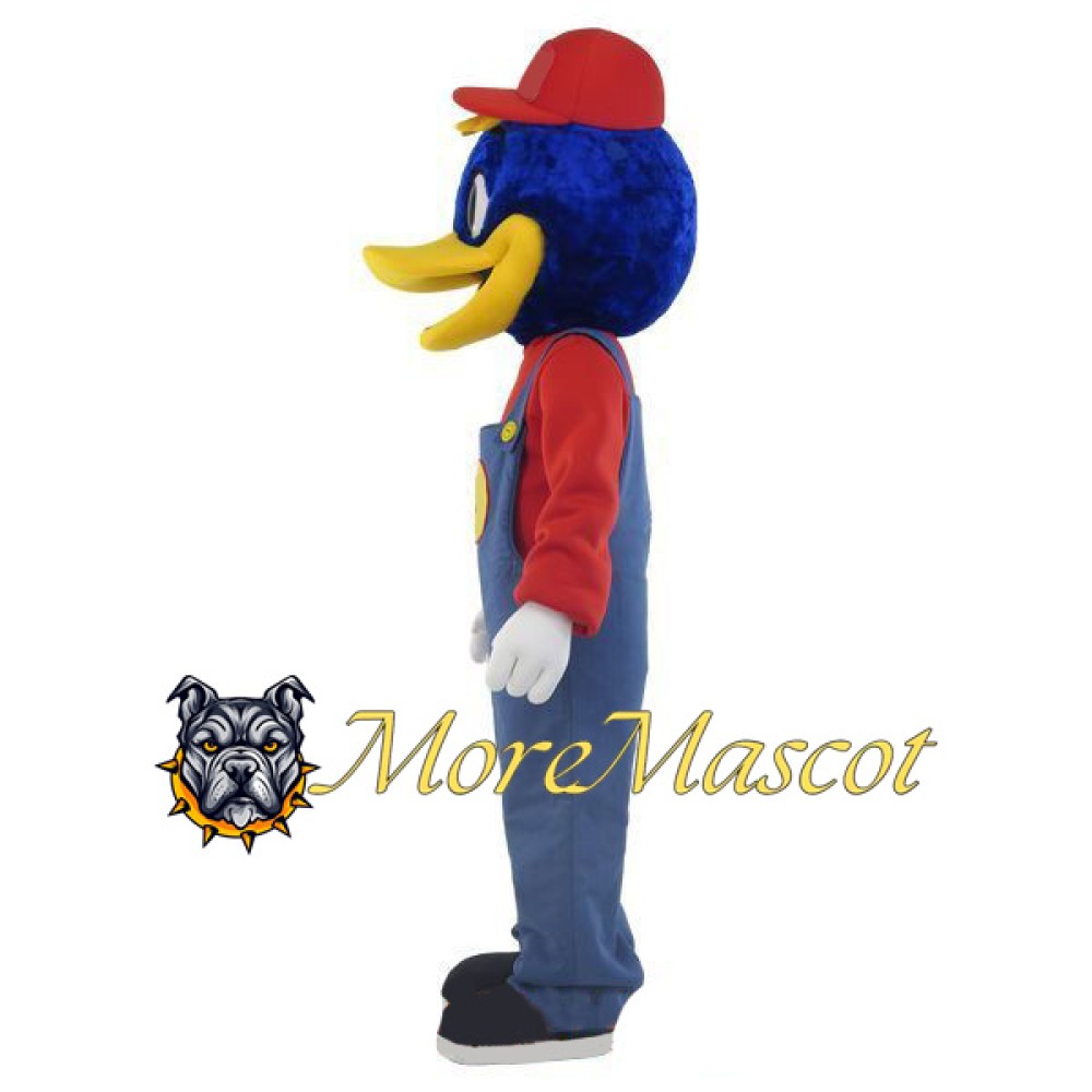 Blue Duck Mascot Costume