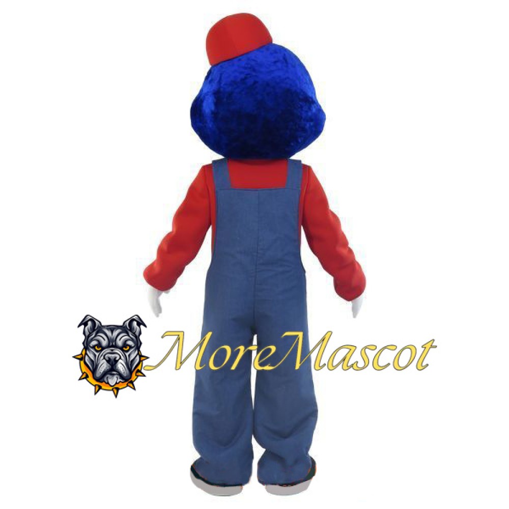 Blue Duck Mascot Costume