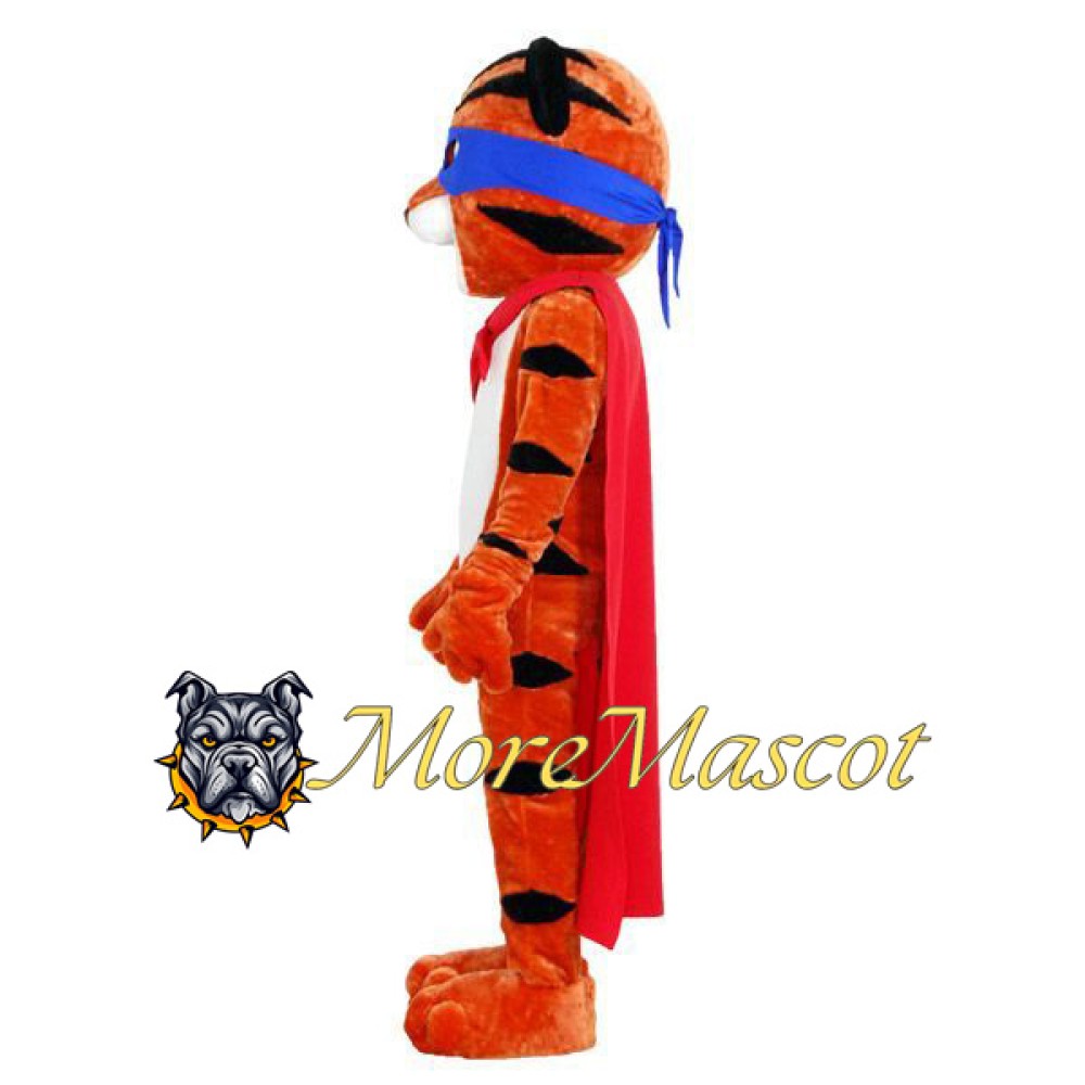 Eye Mask Tiger Mascot Costume