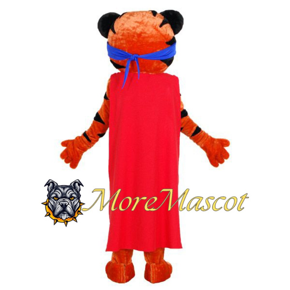Eye Mask Tiger Mascot Costume