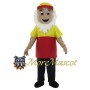 Old Waiter Mascot Costume