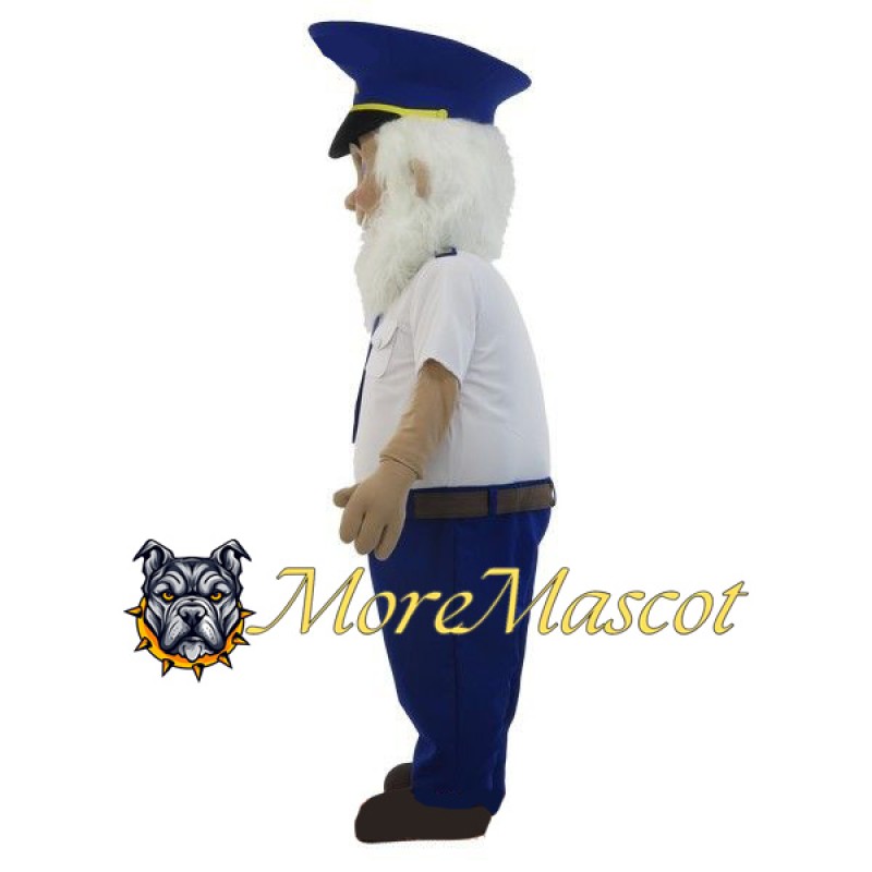 Old Security Staff Mascot Costume