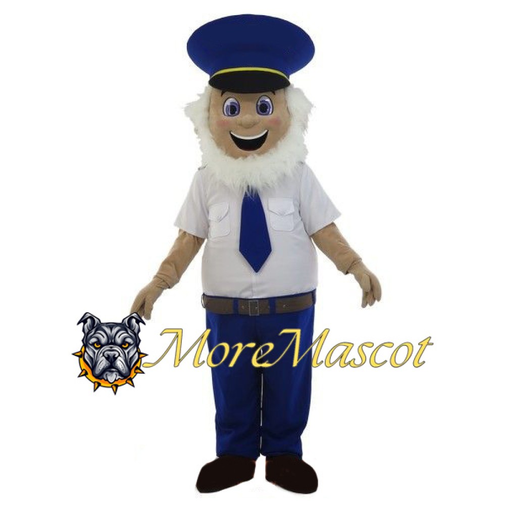 Old Security Staff Mascot Costume