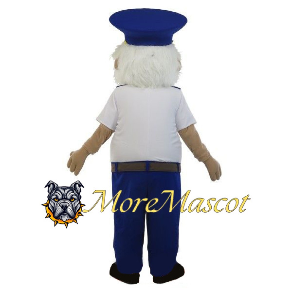 Old Security Staff Mascot Costume