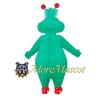 Green Alien Mascot Costume