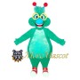 Green Alien Mascot Costume