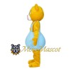 Yellow Bear Mascot Costume